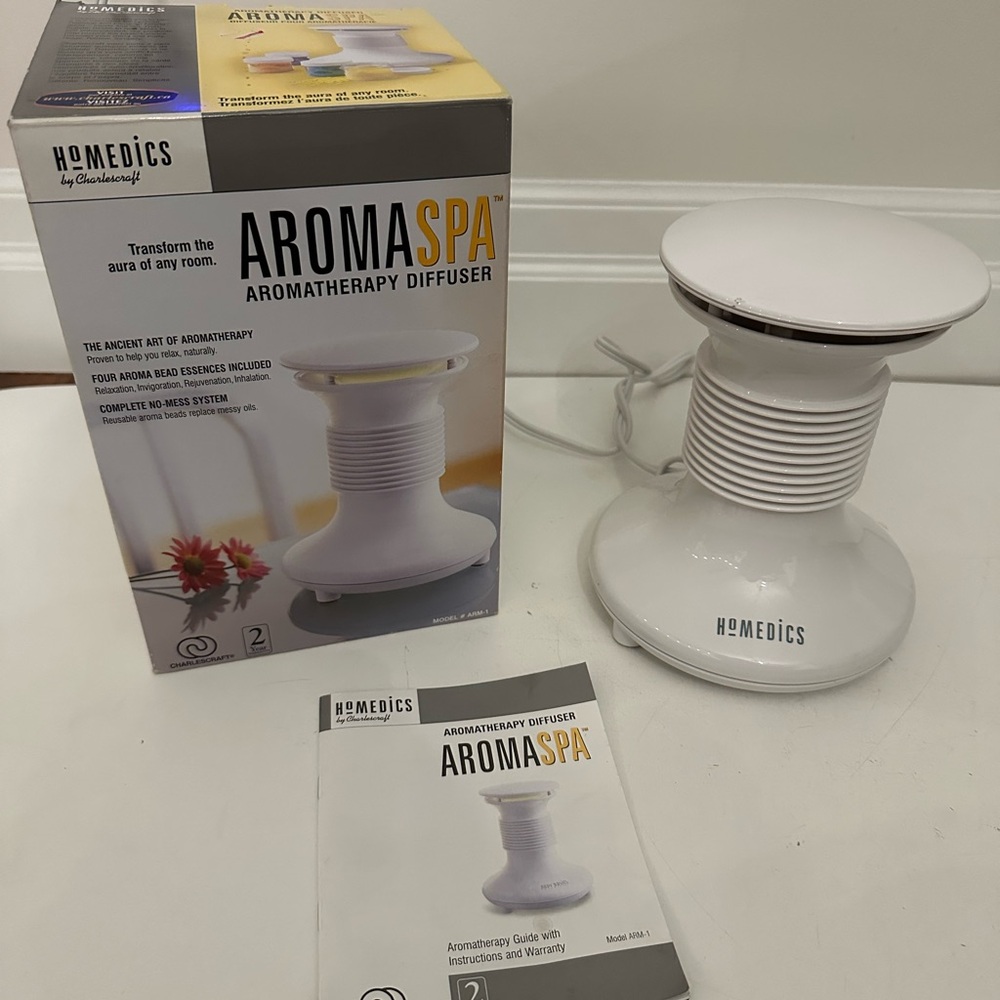 HoMedics White Aromatherapy Diffuser